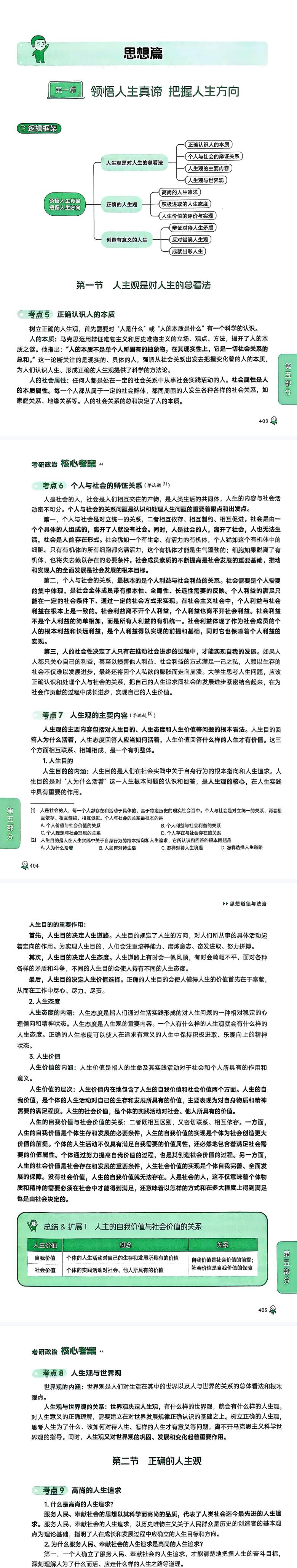 26考研政治徐涛《核心考案》思想道德与法治电子版pdf免费下载(图4)