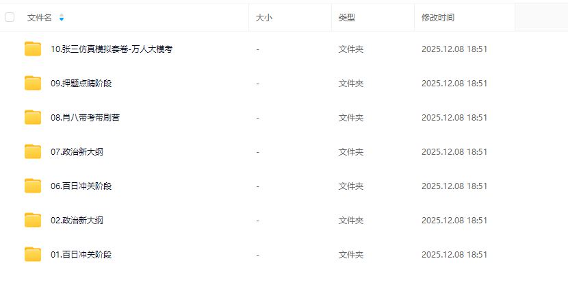 2026考研政治各种冲刺卷电子版pdf下载(图2) 2026考研政治各种冲刺卷电子版pdf下载(图2)