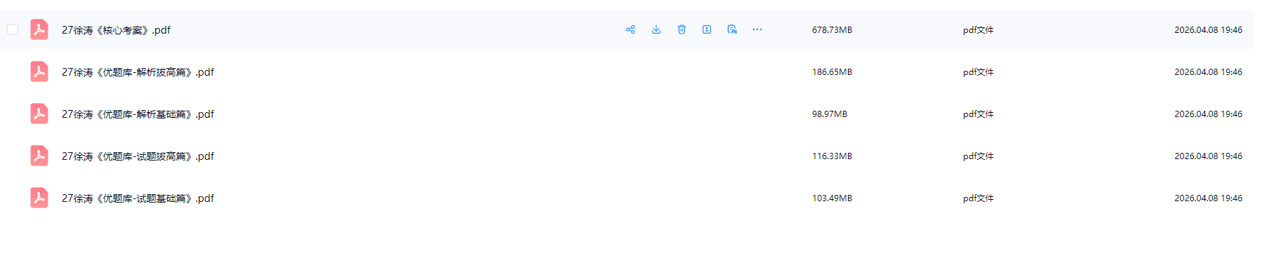 2027徐涛《核心考案》+优题库电子版pdf下载(图1)