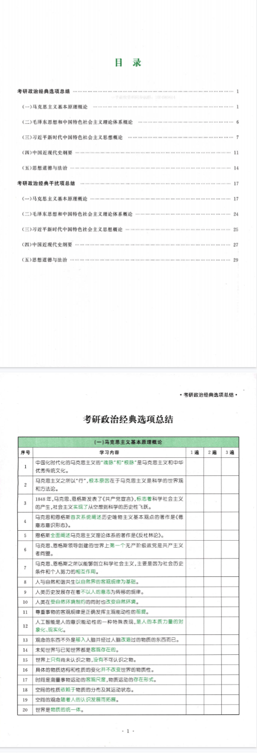 27考研政治腿姐核心重点必背500句PDF电子版百度网盘下载 (图2) 27考研政治腿姐核心重点必背500句PDF电子版百度网盘下载 (图2)
